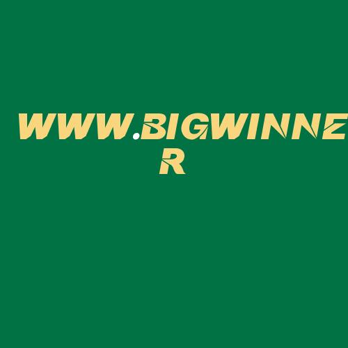 Logo da WWW.BIGWINNER